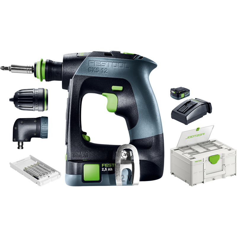 Festool CXS LI 2,5 set accu schroefboormachine