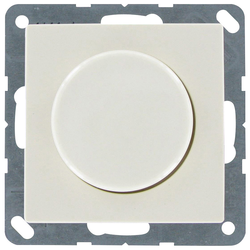 Kopp LED dimmer wissel inbouw + Jung AS500 afdekking Creme