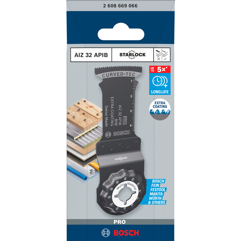 Bosch / Bosch Starlock hout & metaal invalzaagblad