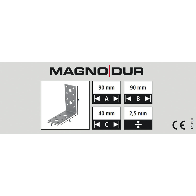 Magnodur / Magnodur hoekanker