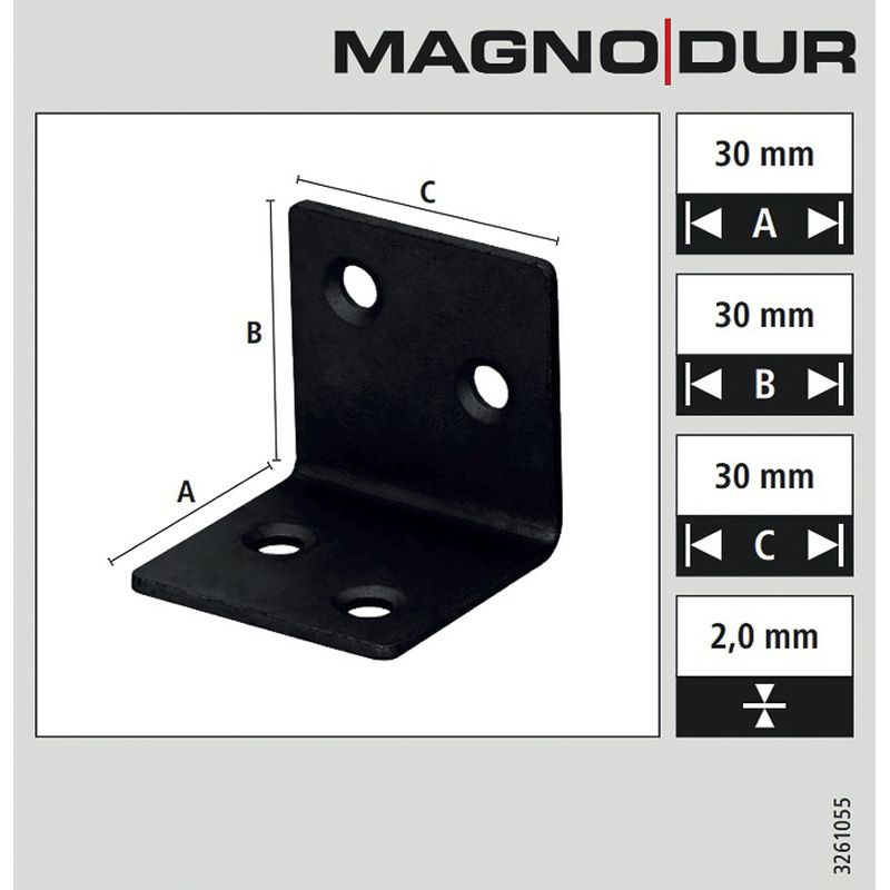 Magnodur / Magnodur versterkingshoek