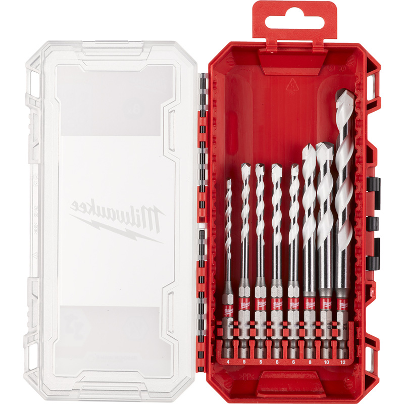 Milwaukee multi materiaalboren set SHOCKWAVE™