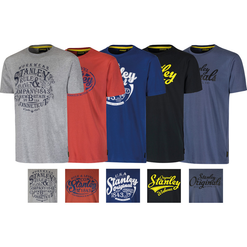 Stanley Fargo T-shirt set van 5