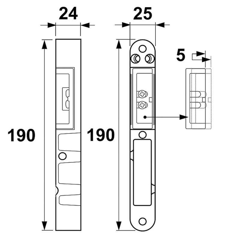 AXA / Sluitkom veiligheidsslot SKG**