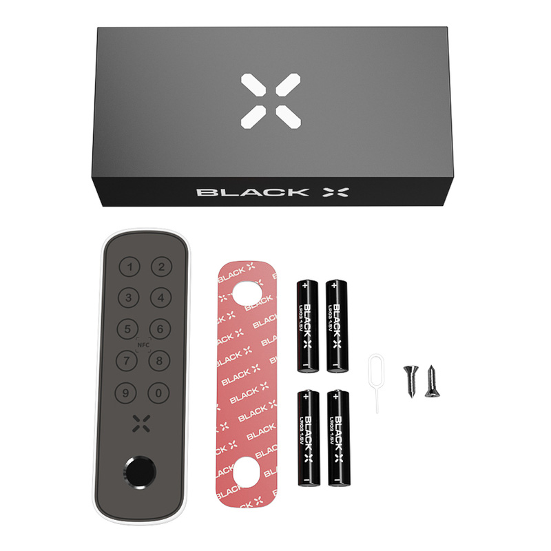 Intersteel / Intersteel Black X codepaneel met vingerprint ovaal