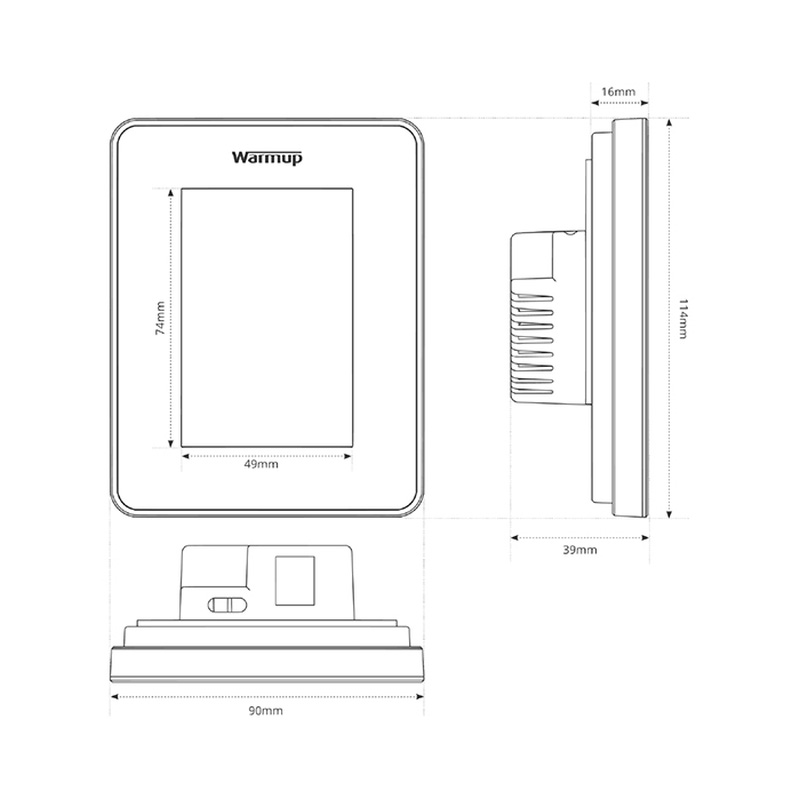 WarmUp / Warmup 7iE WIFI thermostaat