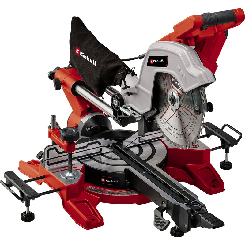 Einhell TE-SM 10 L dual radiaal afkort/Verstekzaag