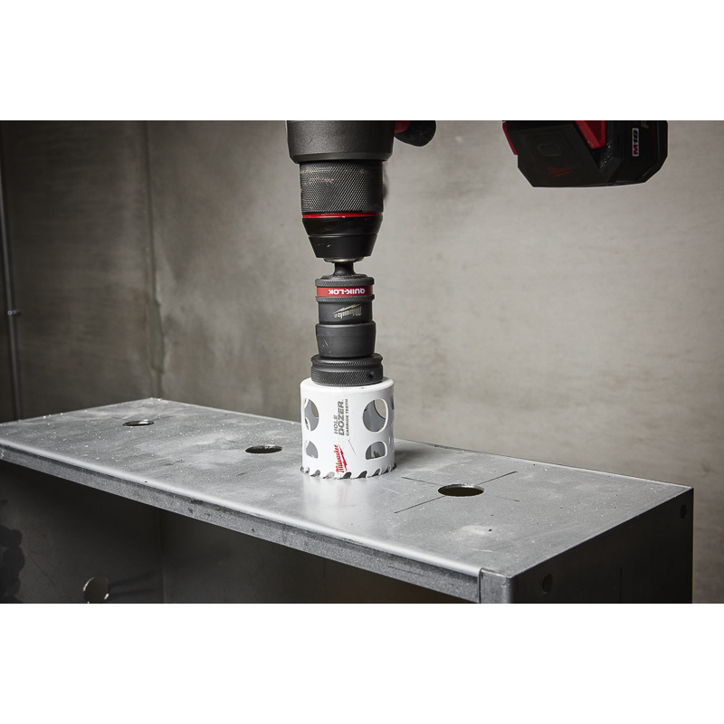 Milwaukee / Milwaukee universele gatzaaghouder Quik-lok