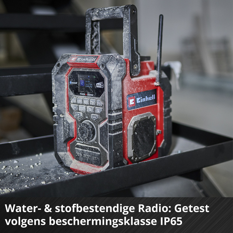 Einhell / Einhell TE-CR 18 Li DAB+/FM/BT Solo accu bouwradio (body)