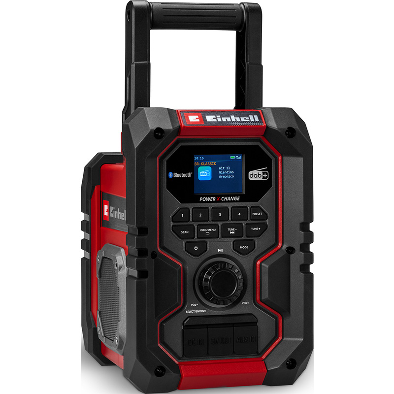 Einhell / Einhell TE-CR 18 Li DAB+/FM/BT Solo accu bouwradio (body)