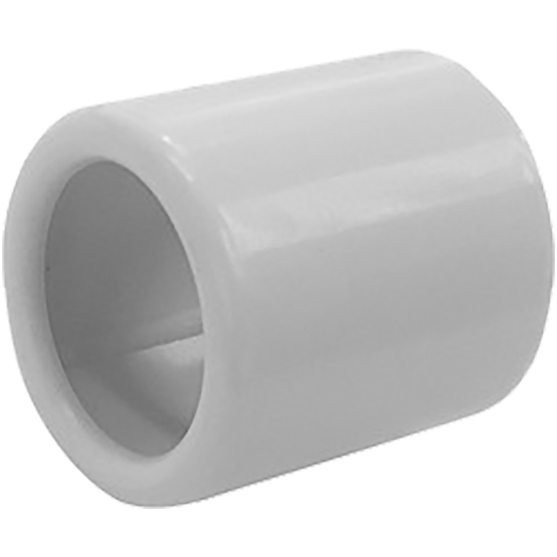 JSL / Eindtul voor PVC buis Ral 7034
