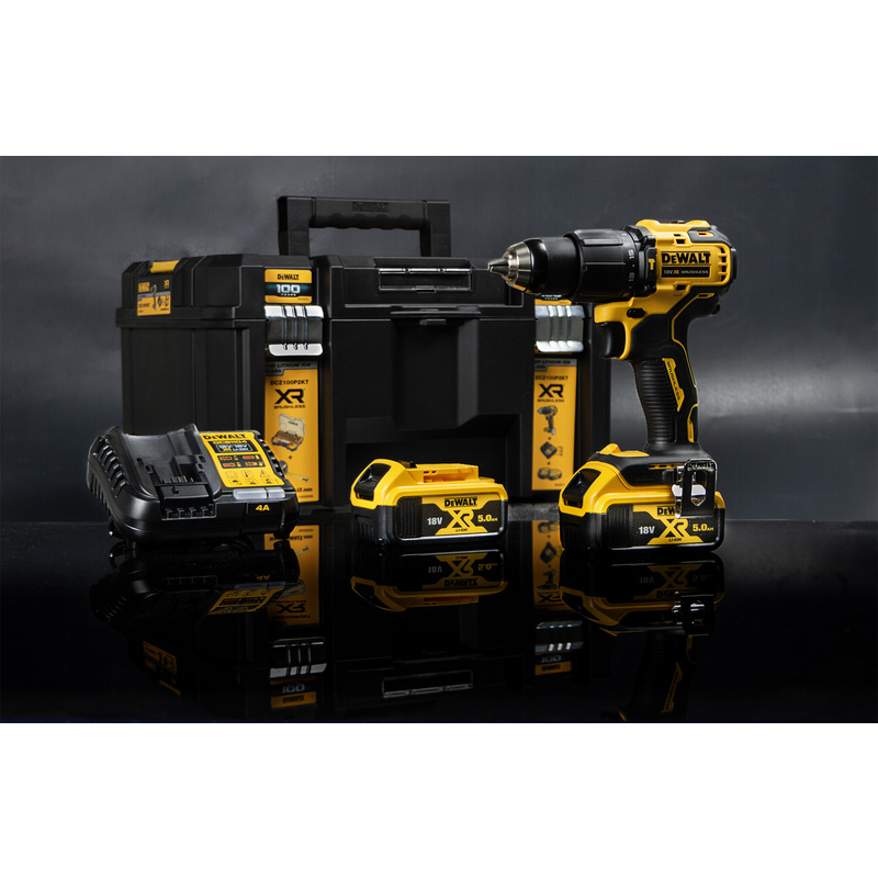 DeWALT DCD709 accu klopboormachine (DCZ100P2KT-QW)