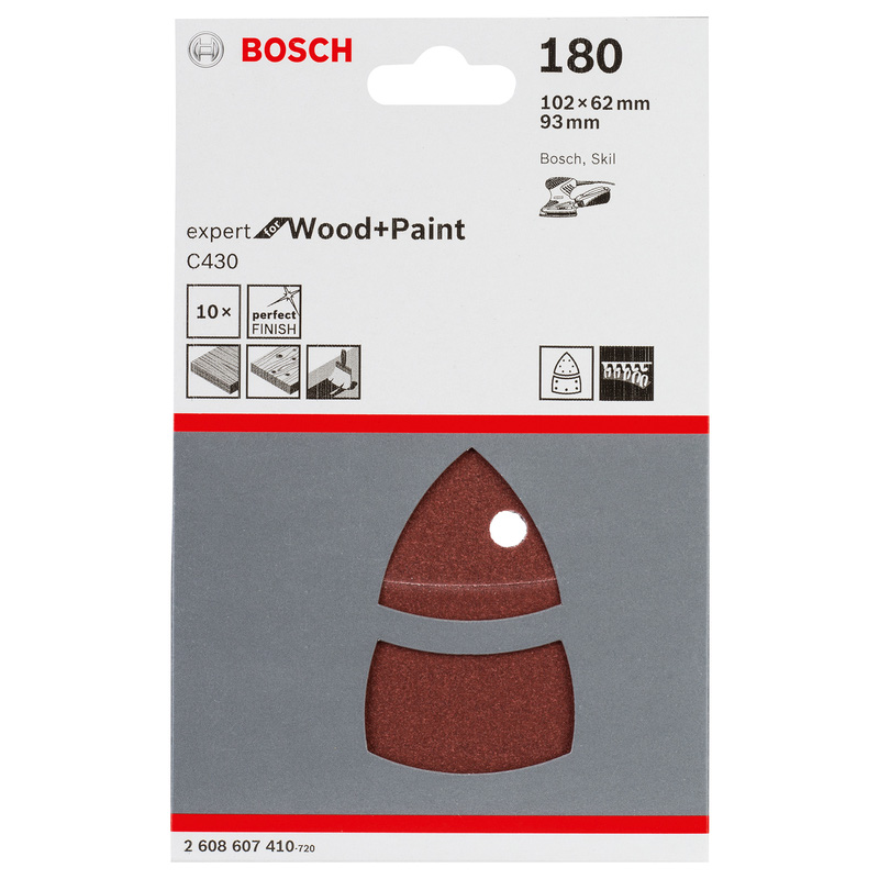 Bosch / Bosch Delta Schuurpapier 102x62x93mm