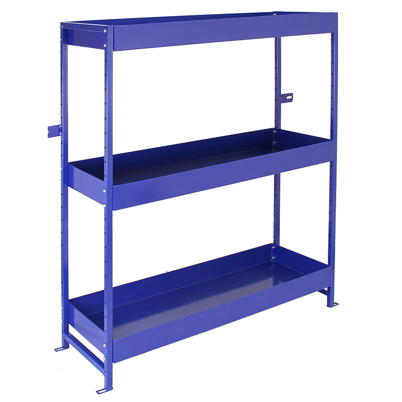 Monstershop / Bedrijfswageninrichting metaal met bakken