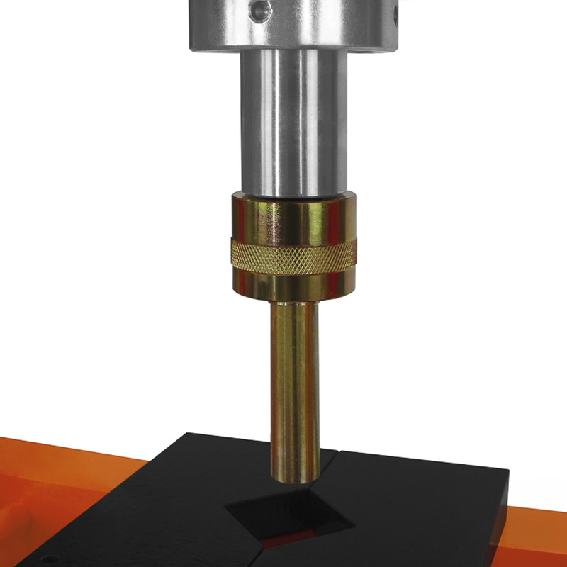 Monstershop / Hydraulische werkplaatspers met manometer