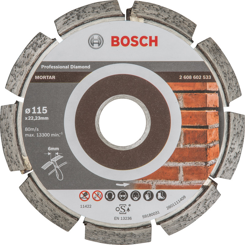 Bosch Best for Mortar diamantschijf voegen