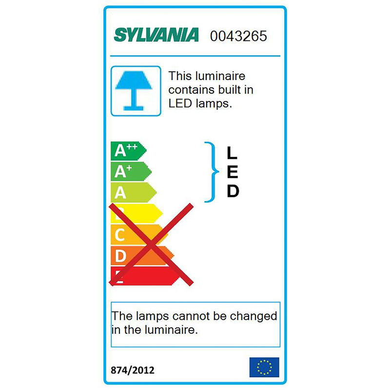 Sylvania Sylcircle LED wand/plafondlamp Sensor