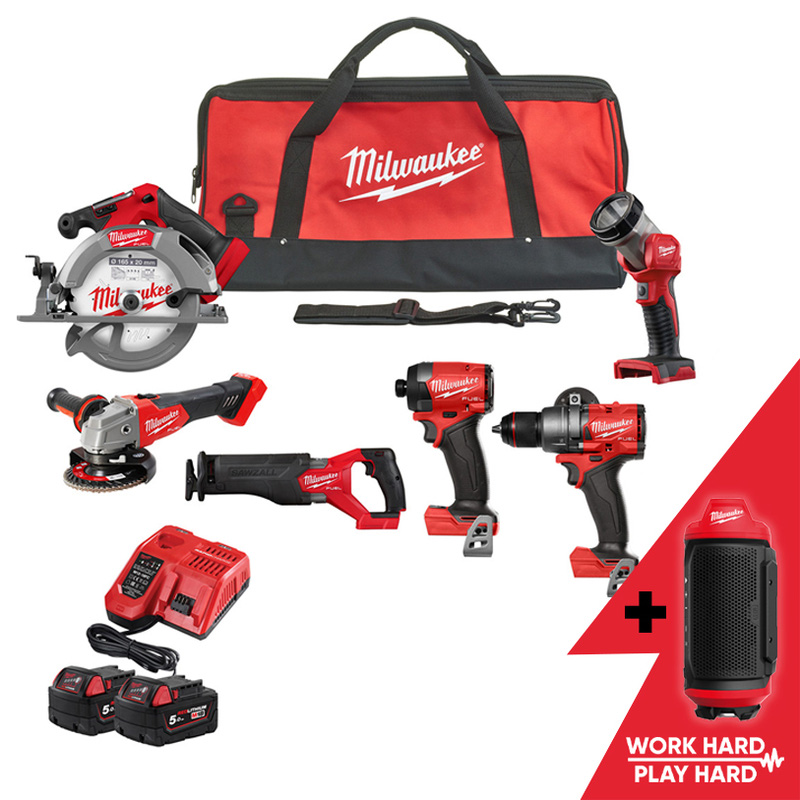 Milwaukee / Milwaukee M18 FPP6G3-502B combopack