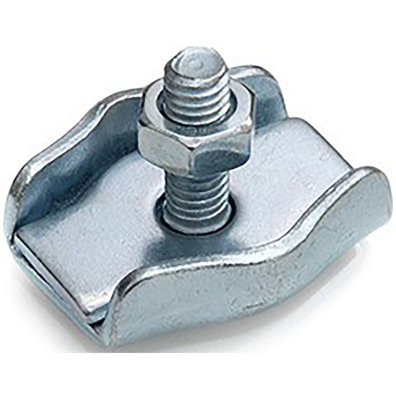 DX / DX Staaldraadklem simplex verzinkt