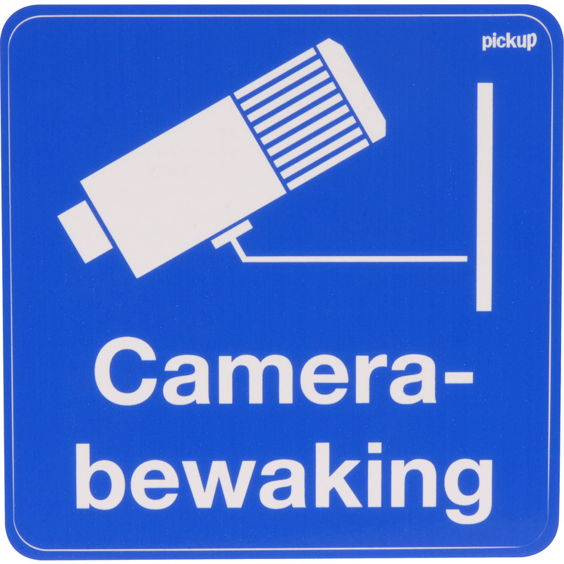 Sticker camerabewaking