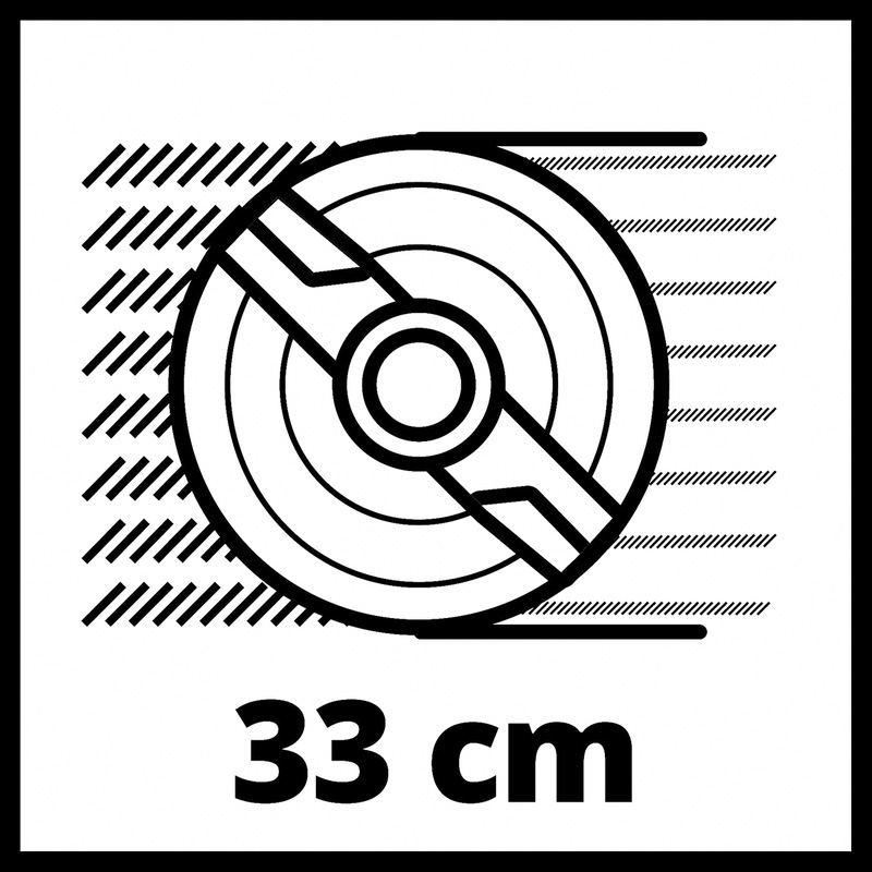 Einhell GE-CM 18/33 accu grasmaaier (body)