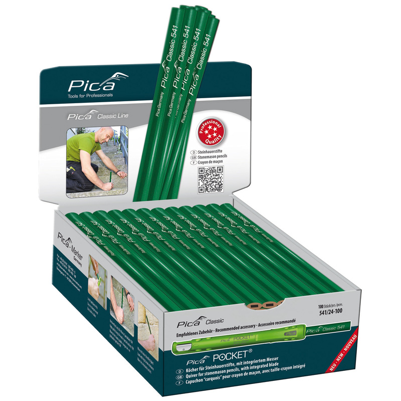 Pica Classic 541/24 Steenhouwerspotlood 24 cm