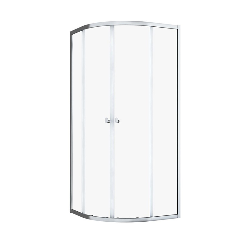 Sealskin / Sealskin Hooked vierdelige kwartronde douchecabine met schuifdeuren 90x90x200cm, 6mm helder veiligheidsglas met antikalklaag