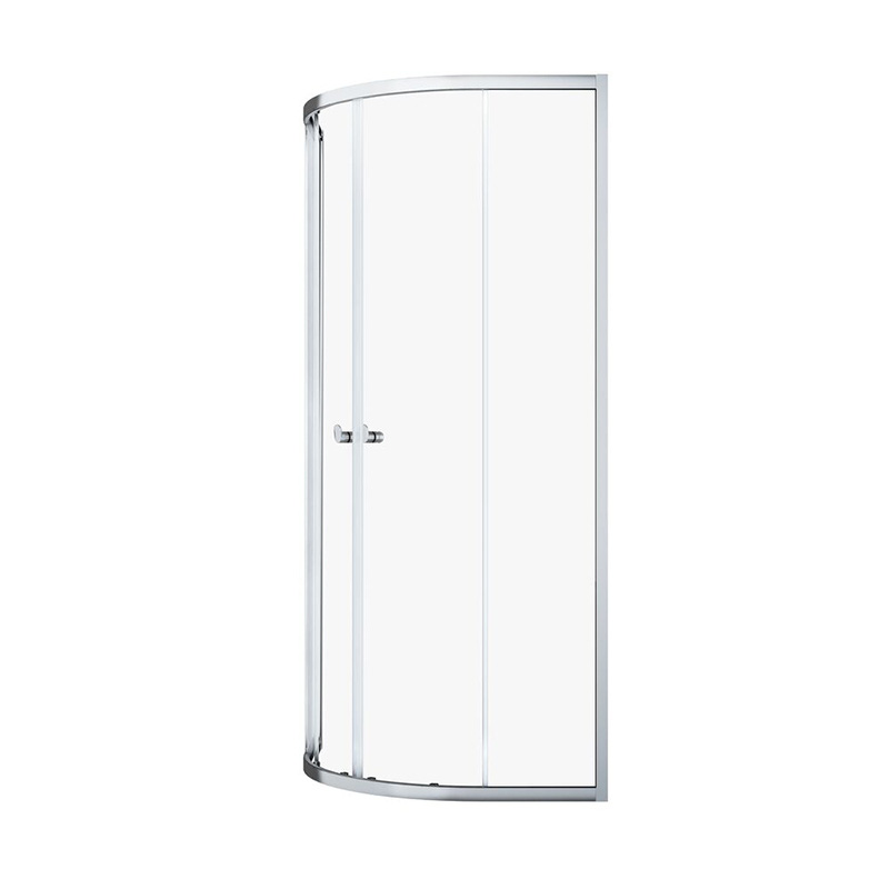 Sealskin / Sealskin Hooked vierdelige kwartronde douchecabine met schuifdeuren 90x90x200cm, 6mm helder veiligheidsglas met antikalklaag