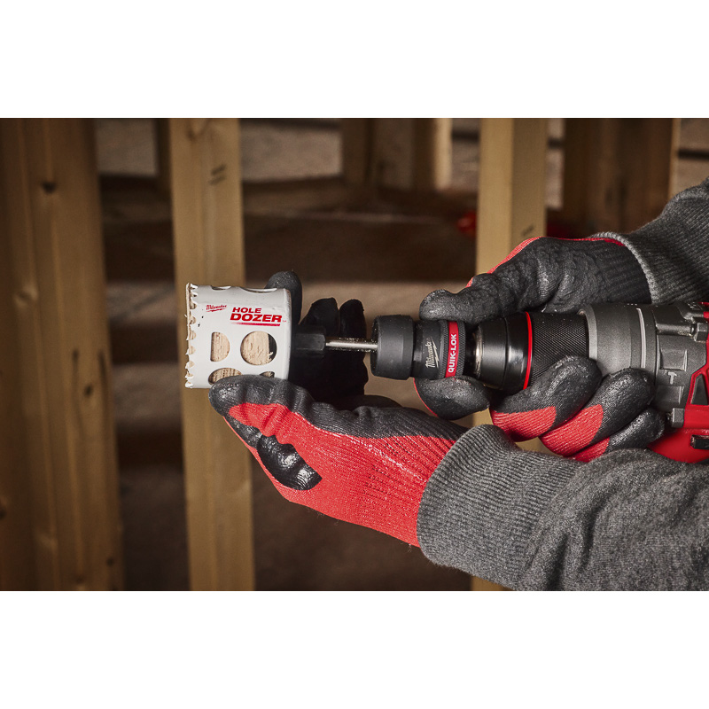 Milwaukee / Milwaukee universele gatzaaghouder Quik-lok