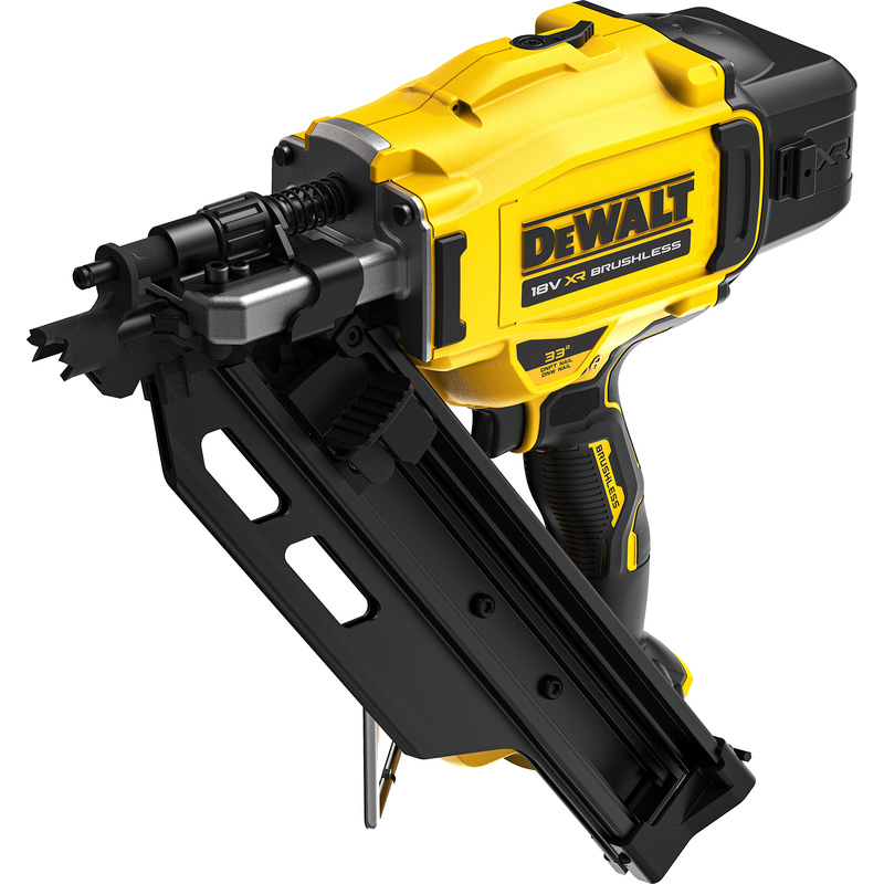 DeWALT DCN930N-XJ 33 18V XR Basic accu constructie tacker enkelshot + bumpfire (body)