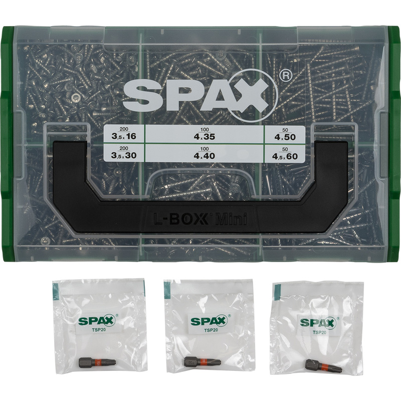 Spax T-STAR plus assortimentskoffer