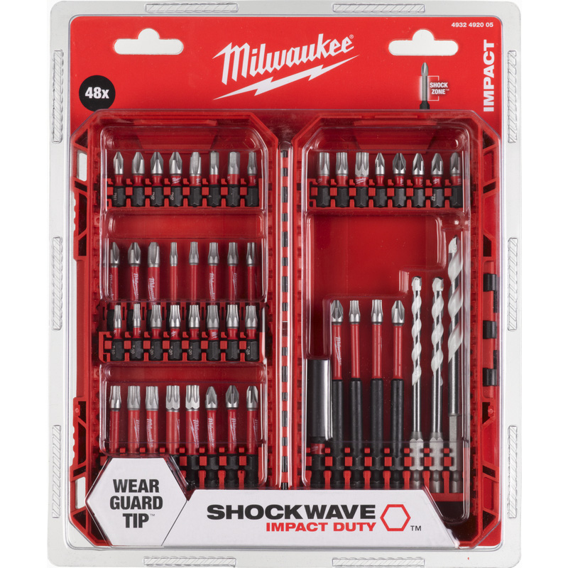 Milwaukee schroefbit set Shockwave