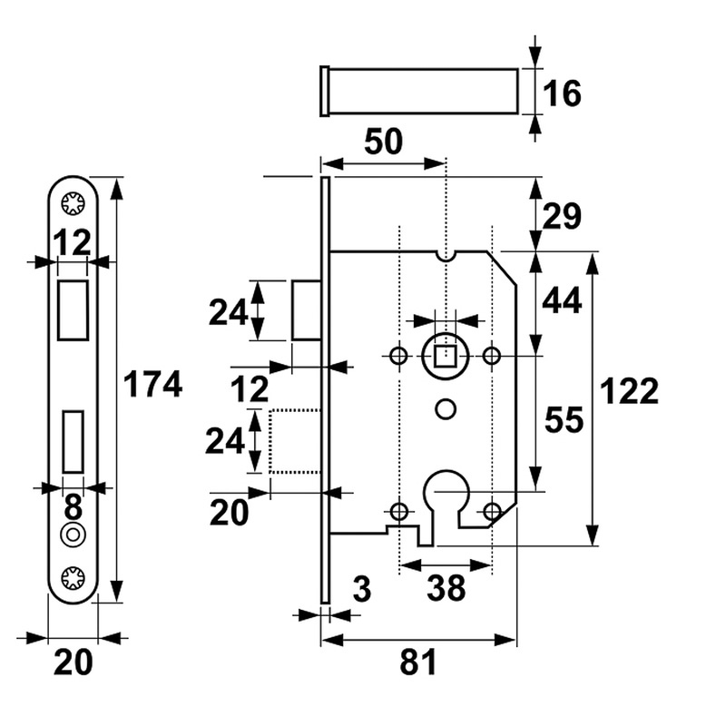 AXA / AXA veiligheidsslot SKG*