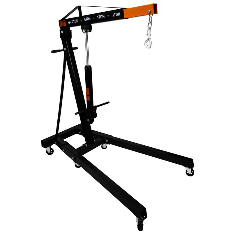 Monstershop / Hydraulische motorhefkraan