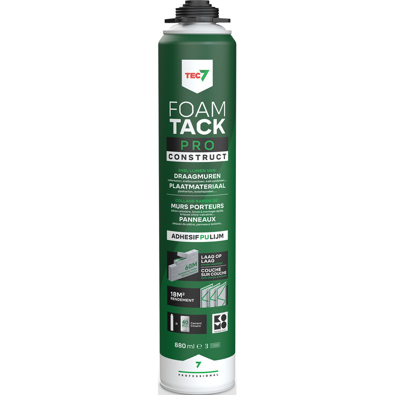 Tec7 / Tec7 FoamTack Pro Construct