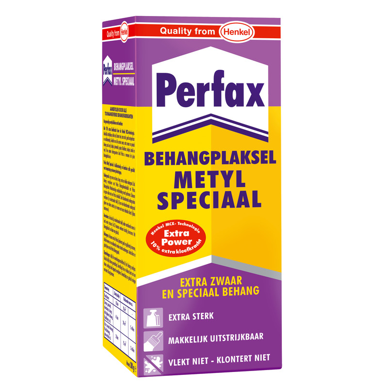 Perfax behangplaksel metyl speciaal