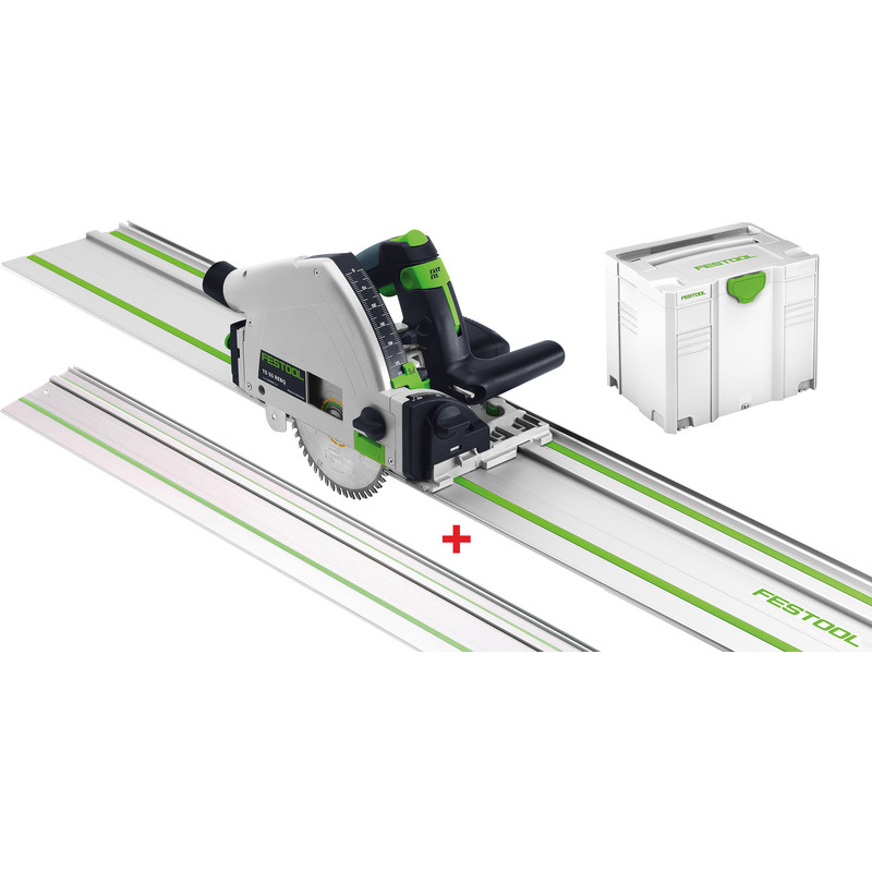 Festool Ts Rebq Plus Invalzaag Machine Extra Geleiderail Mm