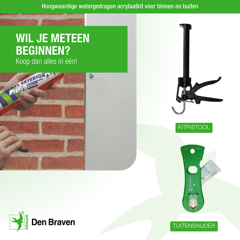 Zwaluw / Zwaluw acrylaatkit exterieur +