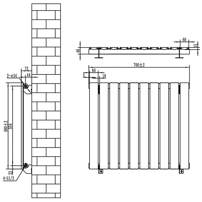 MonsterShop / Design radiator vlak paneel