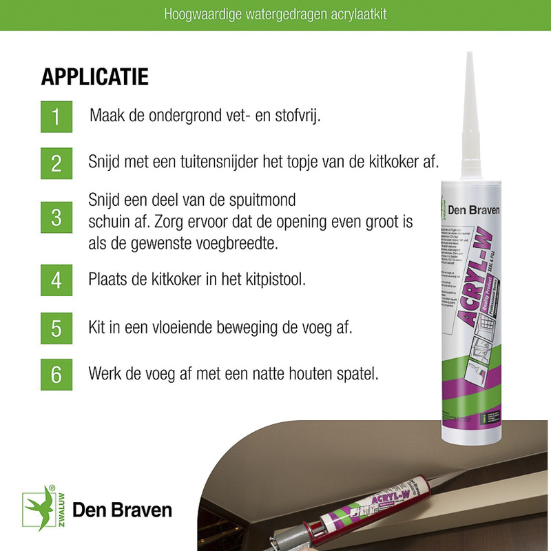 Zwaluw / Zwaluw acrylaatkit-W
