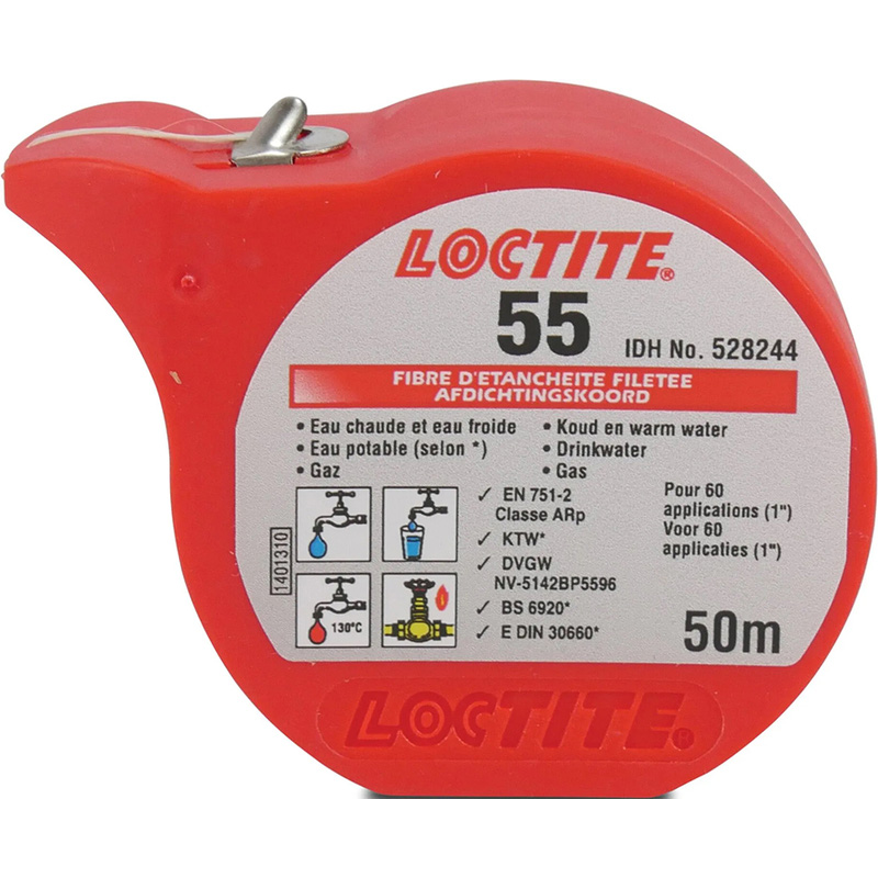 Loctite / Loctite Afdichtingsdraad nylon-vezel type 55