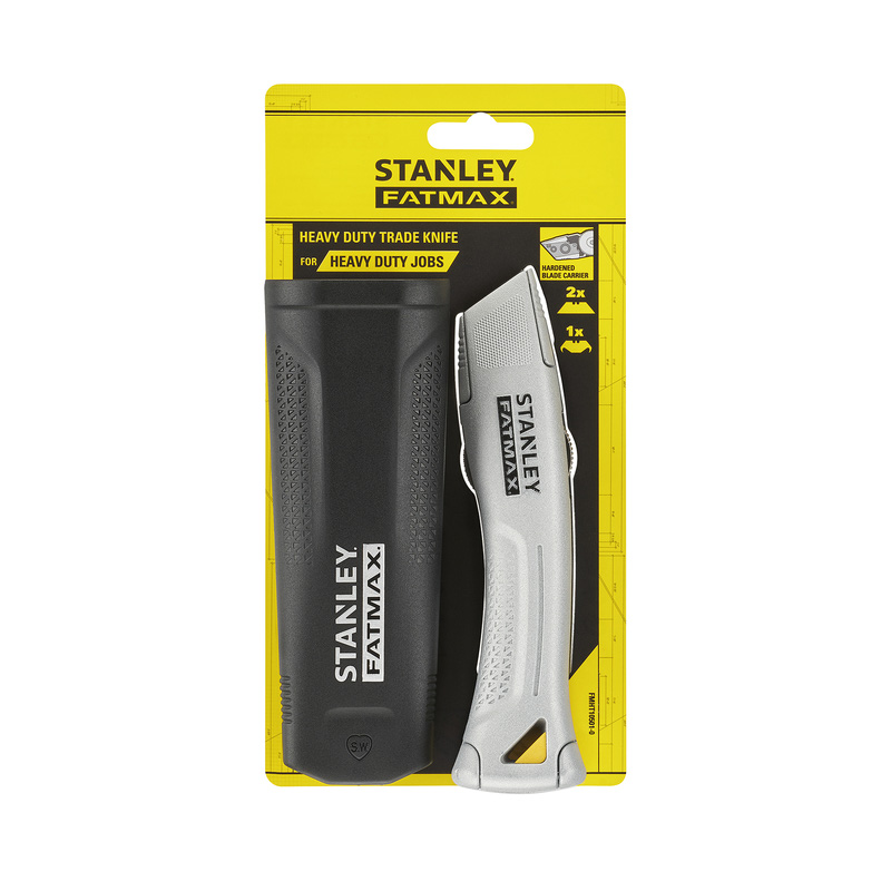 Stanley FATMAX® Pro vast mes zilver met holster