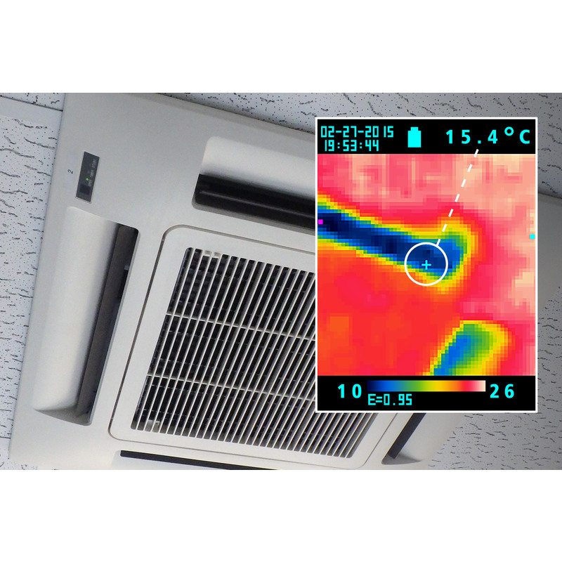 Laserliner ThermoVisualizer temperatuurmeting met warmtebeeld