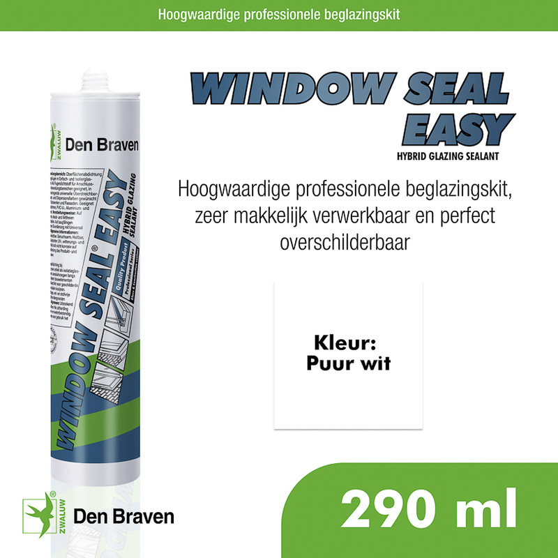 Zwaluw / Zwaluw Windowseal Easy beglazingskit