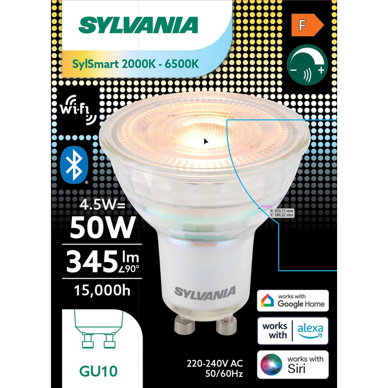 Sylvania Sylsmart Refled Retro GU10