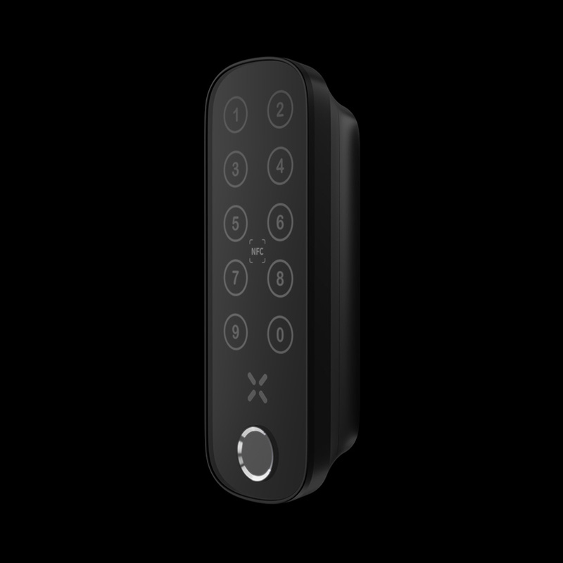 Intersteel / Intersteel Black X codepaneel met vingerprint ovaal
