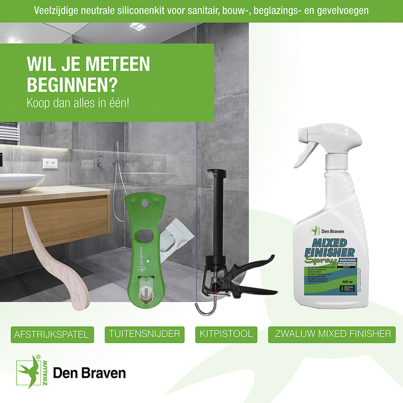 Zwaluw / Zwaluw siliconenkit NO+sanitary