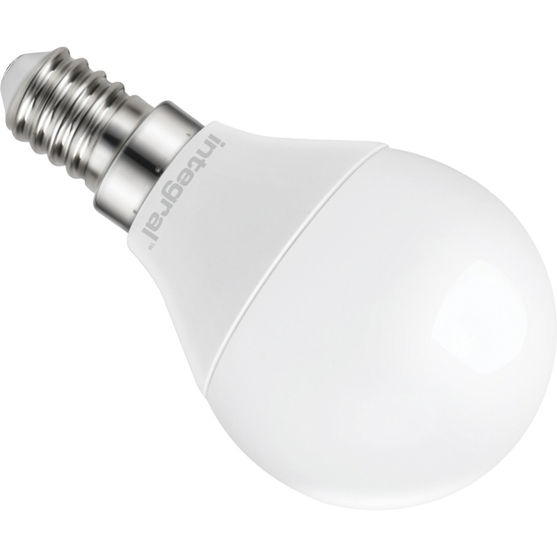 Integral LED lamp kogel mat E14