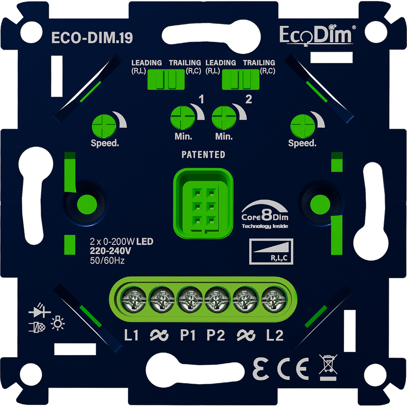 EcoDim / ECO-DIM.19 LED tastdimmer