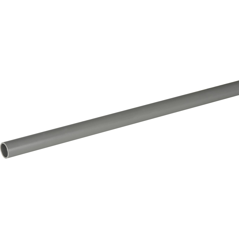 JSL / JSL rechte buis PVC licht grijs RAL7037